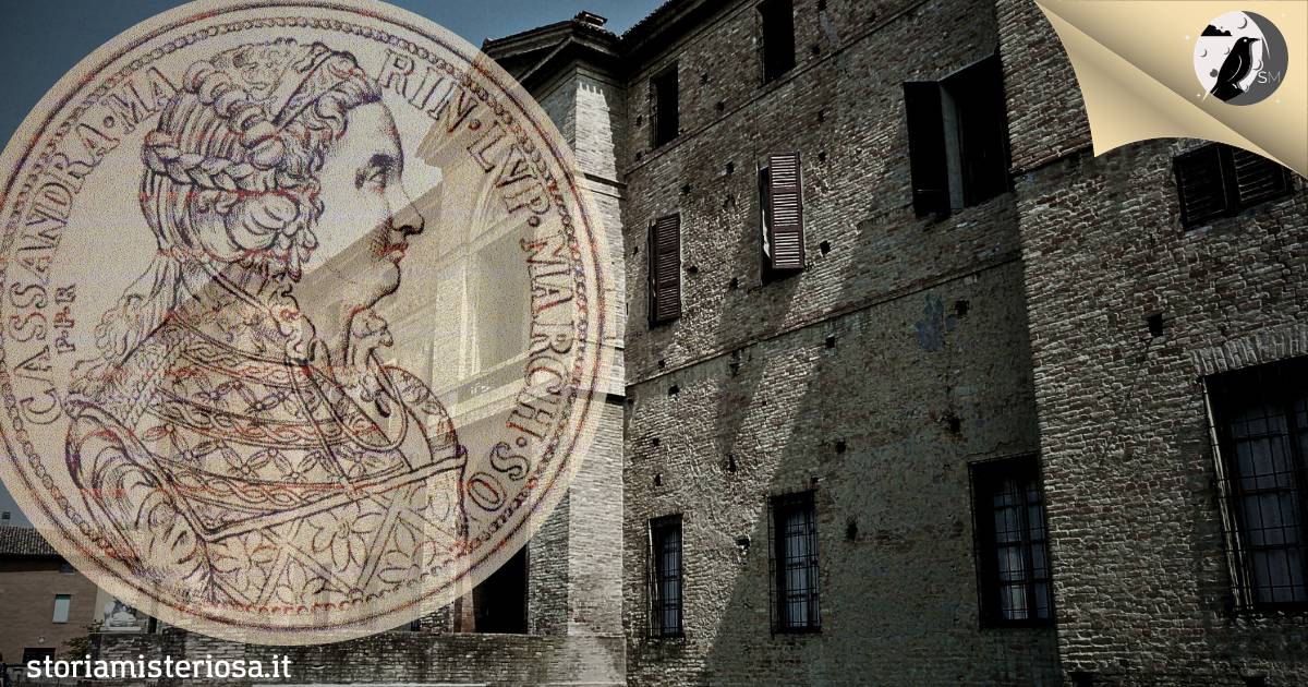 Storia Misteriosa - Cassandra Marinoni Meli Lupi raffigurata nella medaglia di Pier Paolo Galeotti