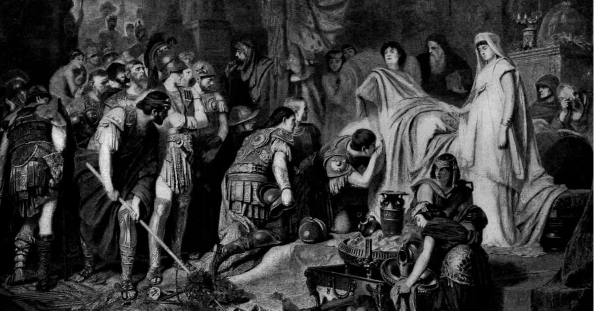 Storia Misteriosa - La morte di Alessandro Magno di Karl von Piloty