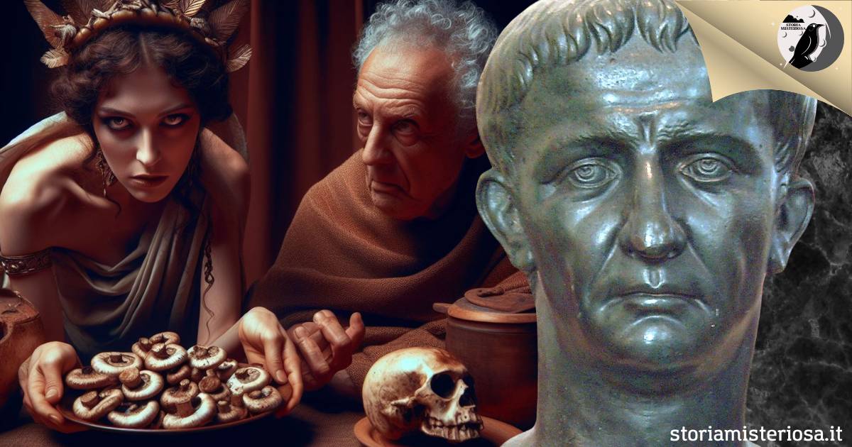 Storia Misteriosa - L'imperatore Claudio muore dopo aver ingerito dei funghi avvelenati da Lucusta